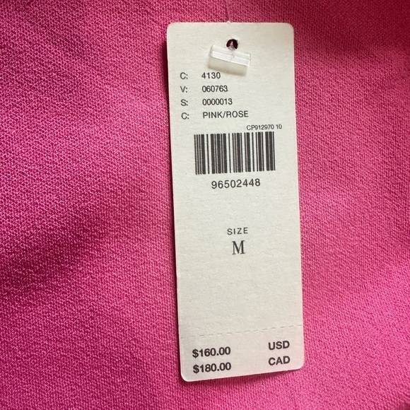 NWT! The Maya Ruched Baby Pink Cowl-Neck Dress By Anthropologie - Multiple 🍏🎃 - Picture 12 of 13